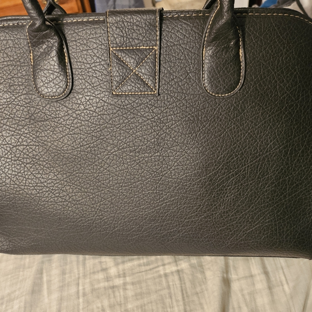 Rosetti Black Shoulder Purse/tote/computer Bag - Picture 9 of 11
